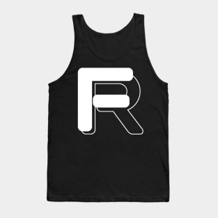 Reversed Two-Tone Tank Top